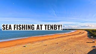 Tenby Sea Fishing: Bandstand Rocks & South Beach!