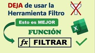 Todo sobre la Función FILTRAR en Excel - ¡TE ENCANTARÁ esta Función!