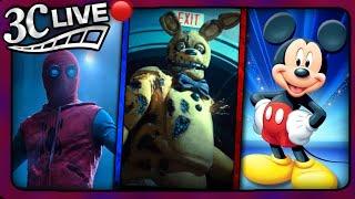 3C Live - Spider-Man 4 Villain Update, Mickey Mouse Cinematic Universe, FNAF 2 Cast