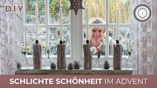 DIY - ein ADVENT HINGUCKER - Für immer haltbar