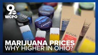 Why is recreational weed more expensive in Ohio than Michigan?