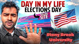 A Day in My Life  | During US Elections 2024 | Stony Brook University | తెలుగు Vlog