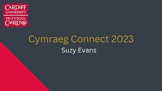 Cymraeg Connect 2023 - Suzy Evans