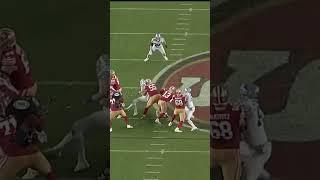 Brock Purdy ESCAPES pressure and scrambles for big 49ers gain