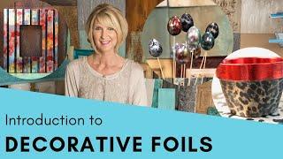 Introduction to Metallic Foils - Learn How to Use these Beautiful Decorative Foils