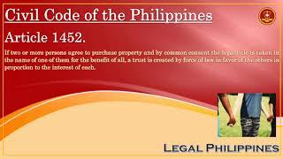 Civil Code of the Philippines, Article 1452