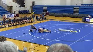 Noah Adamson 138 lb Hubbard Eagles Varsity Wrestling 2021/2022 Season