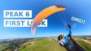 "OMG!!" Niviuk Peak 6 Paraglider FIRST FLIGHTS REVIEW