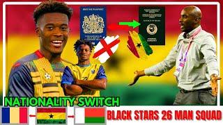 Callum Hudson-Odoi nationality switch Black Stars top 10 best players ahead of World Cup qua