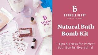 DIY Natural Bath Bombs for Beginners | Inside a Bramble Berry DIY Kit | Bath Bomb Tips & Tricks