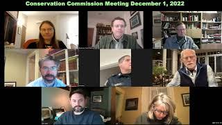 Sherborn Conservation Commission Meeting December 1, 2022