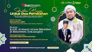  LIVE | SEKUNTUM BUNGA UNTUK DOA PERNIKAHAN | JS. BHENNING SOKARAJJEH | SITUBONDO2024