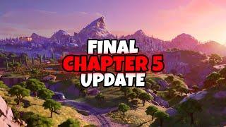 Fortnite Chapter 5 FINAL Update TOMORROW‼️ (Chapter 2 TEASERS, Huge Live Event LEAKS, & MORE)