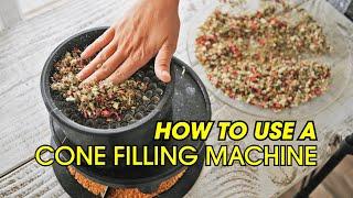 How To Use A Cone Filling Machine | Pre-Roll Production Automation