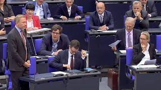 Klimalüge: AfD-Kurzintervention und Antwort Christian Lindner - 26.09.2019 - Bundestag 115. Sitzung