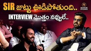 Global Star Ram Charan Latest Interview ||@Signature Studios