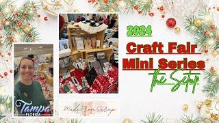 Holiday Craft Fair Setup | MadeFromScrap