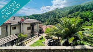 €95k ~ TUSCANY VILLAGE HOME w/ Garden & Countryside View Veranda Cheap Italian Stone House for Sale