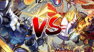 [DIGIMON TCG BT-17-GAMEPLAY] ANCIENT GARURUMON VS ANCIENT GREYMON