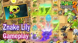 Pvz 2 v.11.8.1 - New Plants Znakelily Update Projectile Gameplay in Plants vs Zombies 2