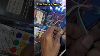 6 pin led light pixel Led Experiment | Electronics Verma