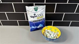 Vicks VapoCOOL SEVERE Medicated Sore Throat Drops - Winterfrost Flavor