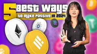 The 5 Best Ways to Make Passive Income with Crypto in 2024 (Earn While You Sleep!)