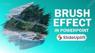 How To Create Brush Effect In PowerPoint: Best PPT Presentation Animation #powerpointtutorial