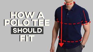 How Should A Polo Shirt Properly Fit! | A SIMPLE GUIDE TO MEN'S SHIRT FIT