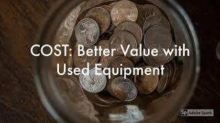 5 Reasons to Buy Used Equipment | AM Industrial Machinery