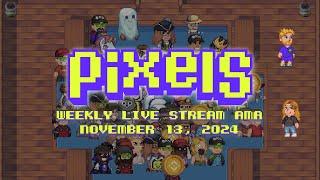 Pixels Live Stream AMA