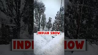 ️ Shocking Snow in India  | #foriegnlife #vlogs #indianvlogs