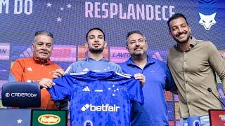 ALEXANDRE MATTOS APRESENTA FABRIZIO PERALTA, NOVO MEIO-CAMPO DO CRUZEIRO