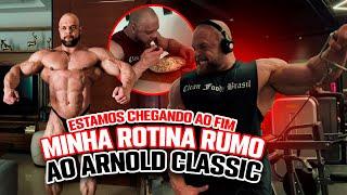 MINHA ROTINA | 2 semanas para o Arnold Classic