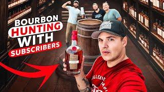 Bourbon Hunting With Subscribers in Texas!