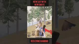 new suit with newemote #shorts #shortsfeed #pubg #viral #viralshorts #redzonegaming #funny #attitude