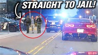 The DJ gets ARRESTED for Playing Burnout Sounds through the Speakers! *Mustang Week*