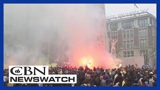 Israeli Jews Attacked at Amsterdam Soccer Match | CBN NewsWatch - November 8, 2024