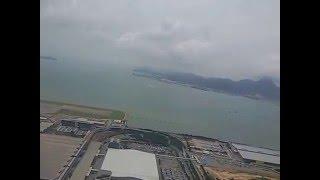 홍콩-정저우 이륙 ,중국남방항공 비지니스석, hongkong -zhengzhou takeoff