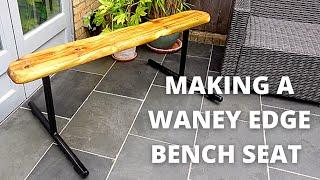 MAKING AN EASY WANEY EDGE BENCH SEAT