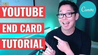 How To Create A YouTube End Card With Canva | Fast, Easy, Free!