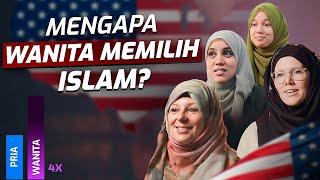 Mengapa Wanita Beralih Ke ISLAM di AS? - Nilai Mengagumkan WANITA Dalam ISLAM! @FatimaBarkatulla