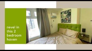 Brand New Furnished 2 Bedroom Unit for Rent at Trion Towers BGC