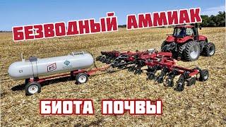 Безводный аммиак убивает почвенную биоту?