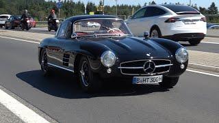 Classic Cars & Oldtimer at the Nürburgring 2024 - 300SL, SLS AMG, 190E EVO, Shelby, DETOMASO