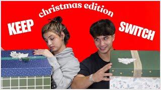 CHRISTMAS PRESENT SWITCH UP CHALLENGE  !!!