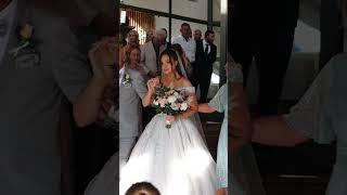 overjoyed  to be marrying the love of her life 