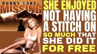 "BUNNY LAKE IS MISSING" star Carol Lynley enjoyed TAKING HER CLOTHES OFF so much she did it for free