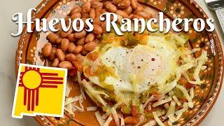 HOW TO MAKE HUEVOS RANCHEROS WITH HATCH GREEN CHILE: Simple Authentic Recipe Using the Best Chile