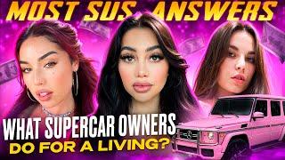 Supercar Owners With The Most Suss Jobs (Compilation)